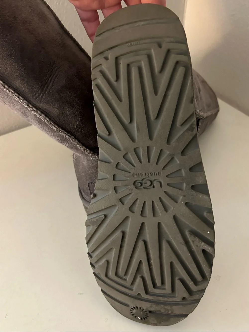 UGG Classic Tall Suede Boots - Gray | women's 7